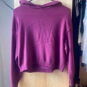 Krimson Klover skier cropped sweater